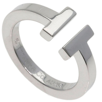 TIFFANY&Co. TWire Ring K18 White Gold Ladies [Used]