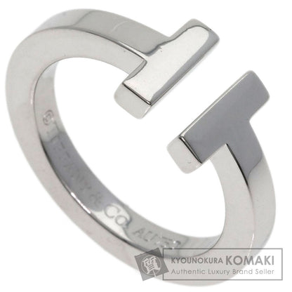 TIFFANY&Co. TWire Ring K18 White Gold Ladies [Used]