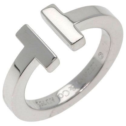 TIFFANY&Co. TWire Ring K18 White Gold Ladies [Used]