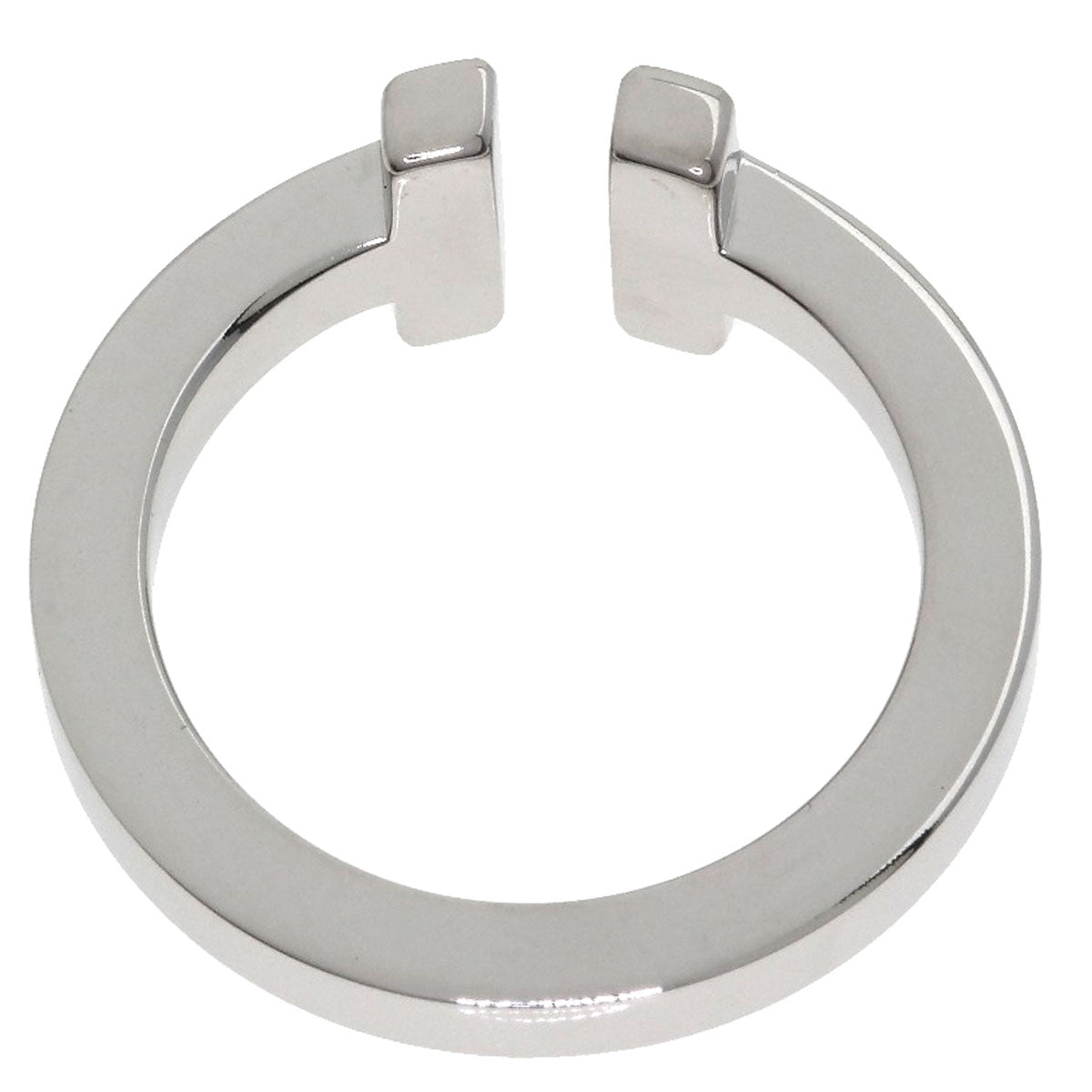 TIFFANY&Co. TWire Ring K18 White Gold Ladies [Used]