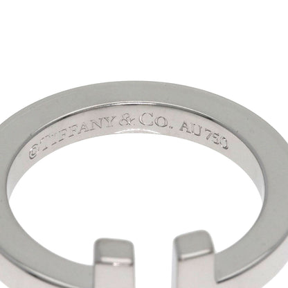 TIFFANY&Co. TWire Ring K18 White Gold Ladies [Used]