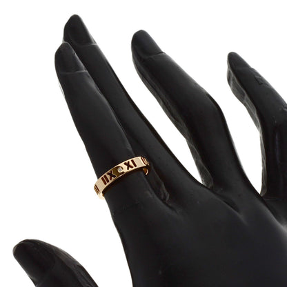 TIFFANY&Co. Pierce Door Truss 4P Diamond Ring K18 Yellow Gold Ladies [Used]