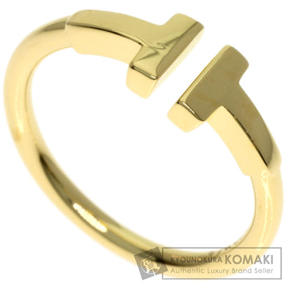 TIFFANY&Co. TWire Ring K18 Yellow Gold Ladies [Used]
