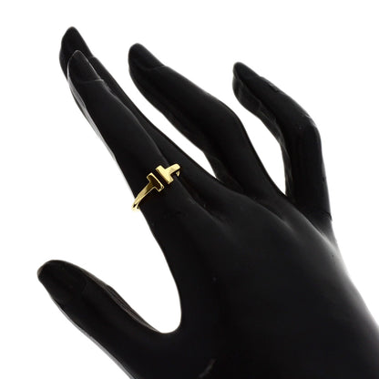 TIFFANY&Co. TWire Ring K18 Yellow Gold Ladies [Used]