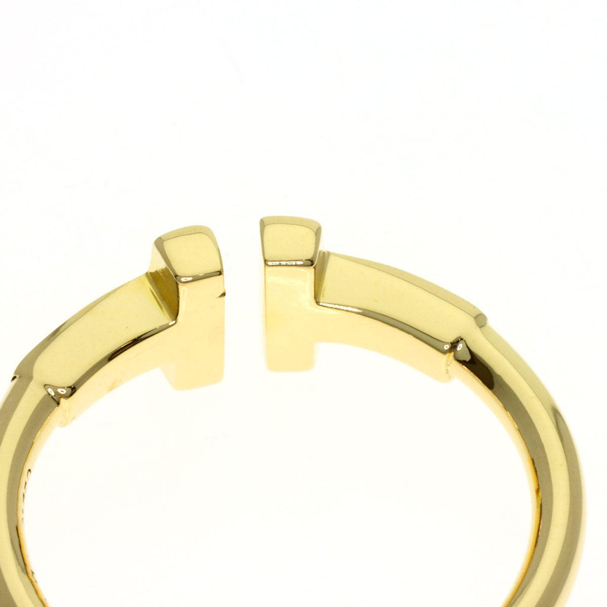 TIFFANY&Co. TWire Ring K18 Yellow Gold Ladies [Used]