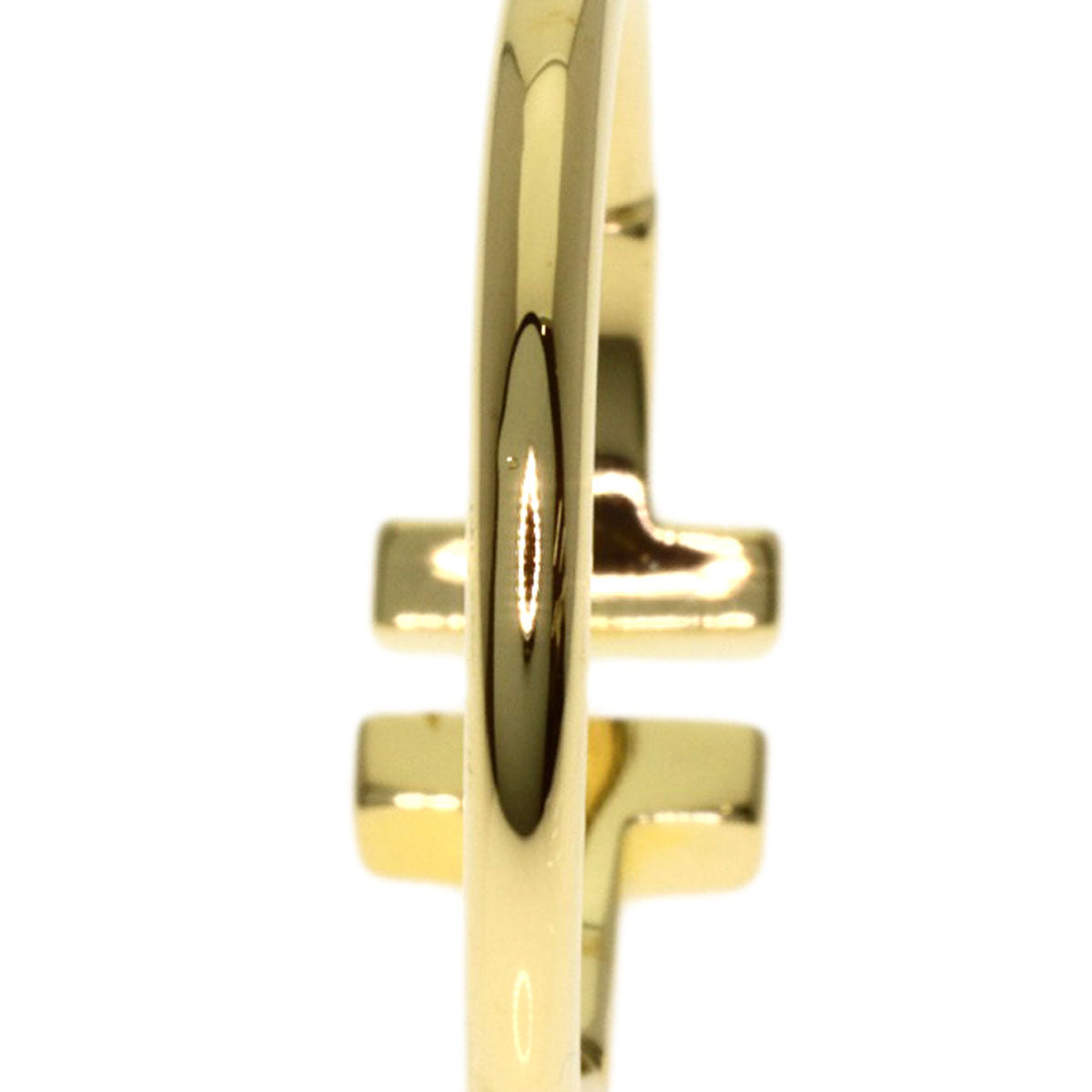 TIFFANY&Co. TWire Ring K18 Yellow Gold Ladies [Used]
