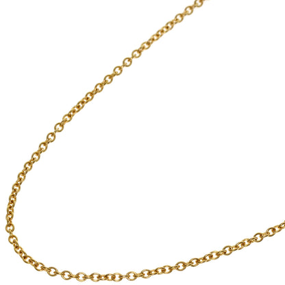 TIFFANY&Co. Chain 16.1" Necklace K18 Yellow Gold Ladies [Used]