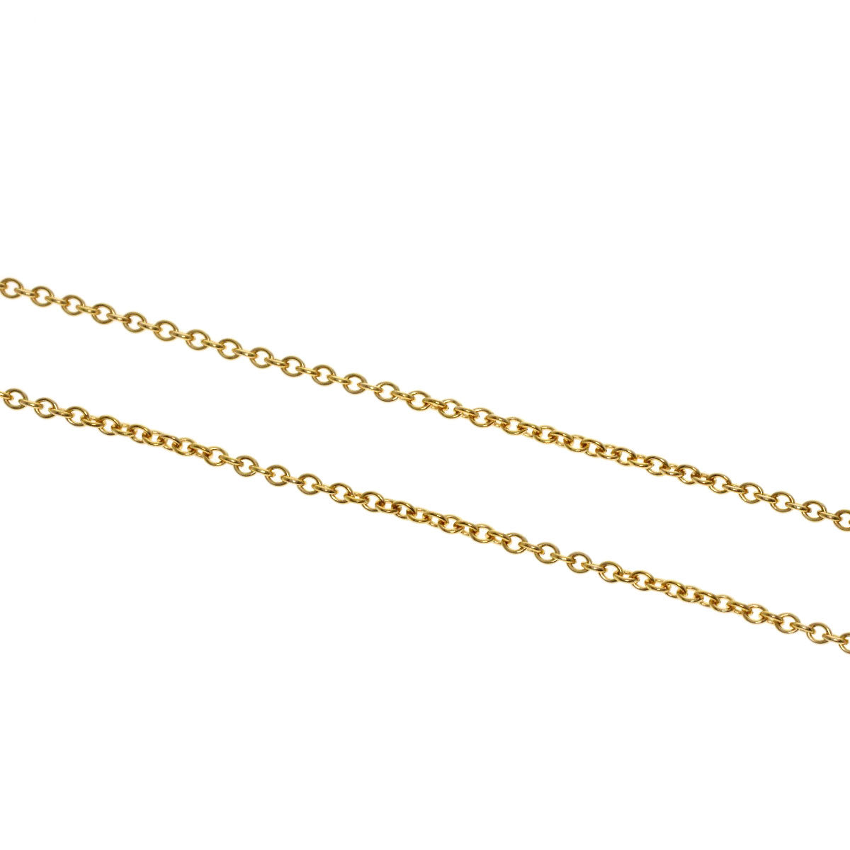 TIFFANY&Co. Chain 16.1" Necklace K18 Yellow Gold Ladies [Used]