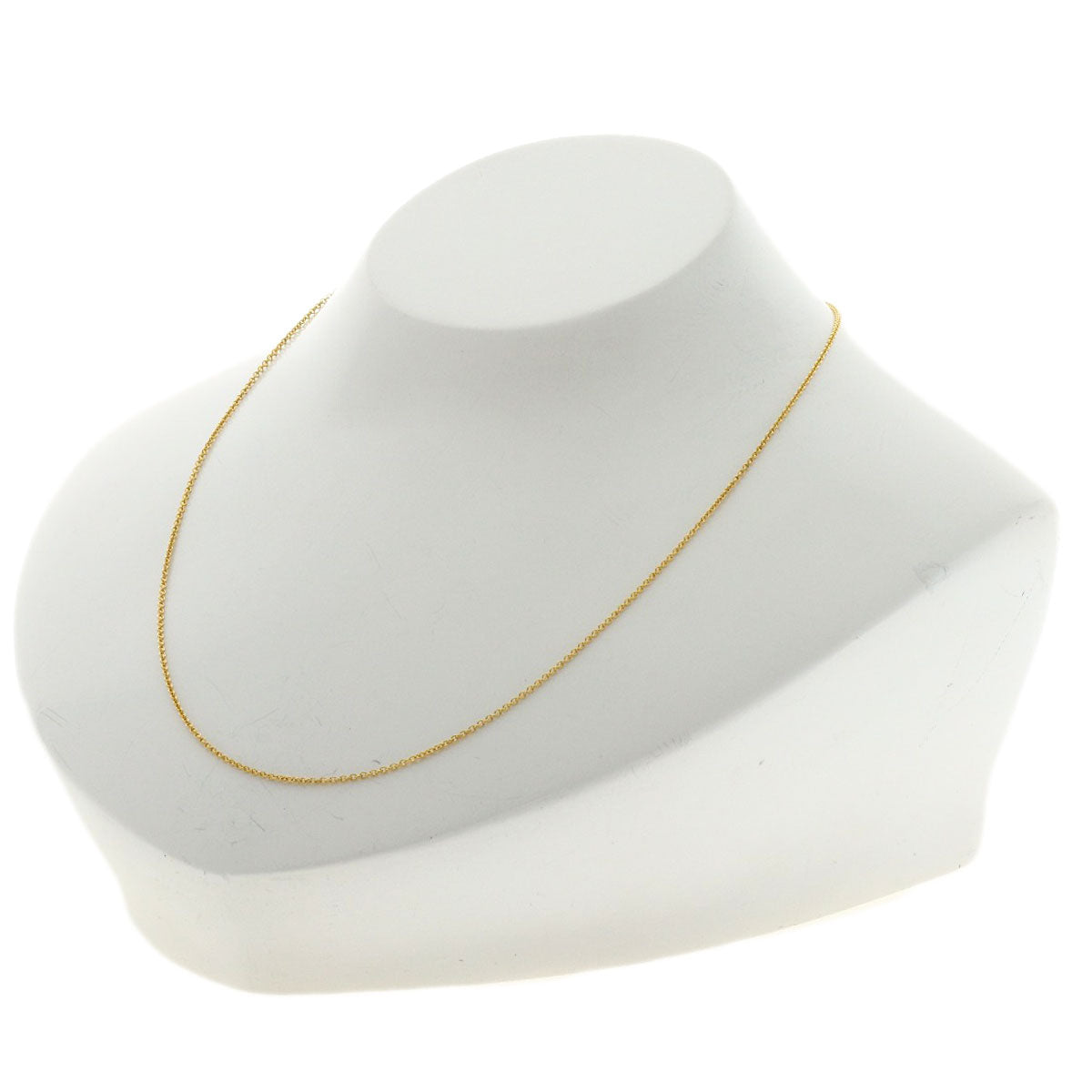 TIFFANY&Co. Chain 16.1" Necklace K18 Yellow Gold Ladies [Used]