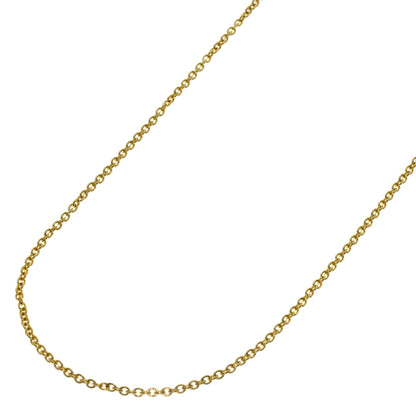 TIFFANY&Co. Chain 17.7" Necklace K18 Yellow Gold Ladies [Used]