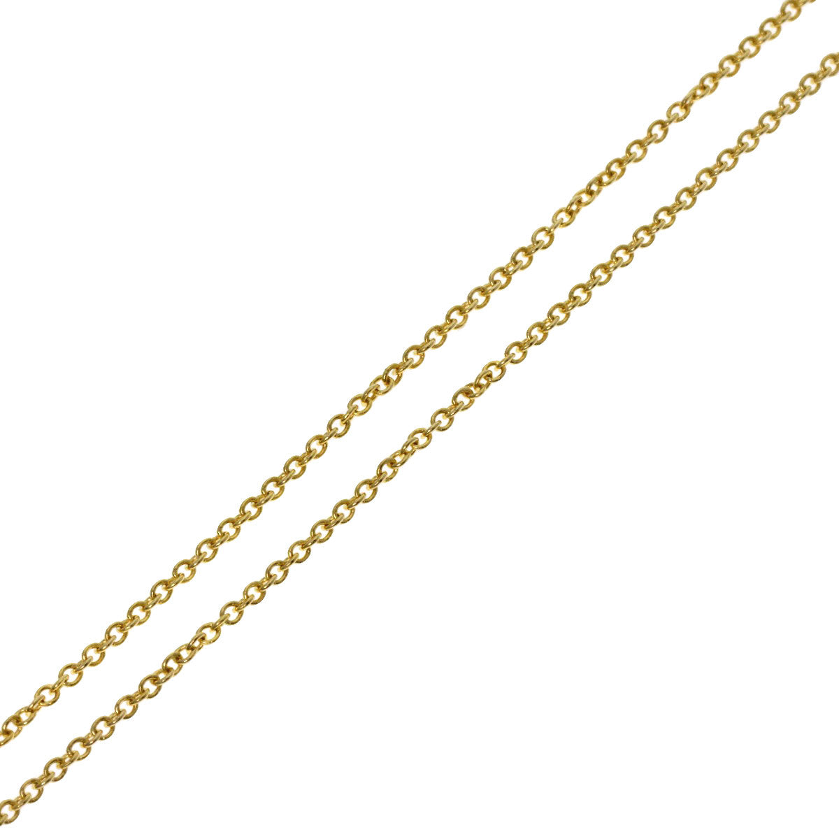 TIFFANY&Co. Chain 17.7" Necklace K18 Yellow Gold Ladies [Used]