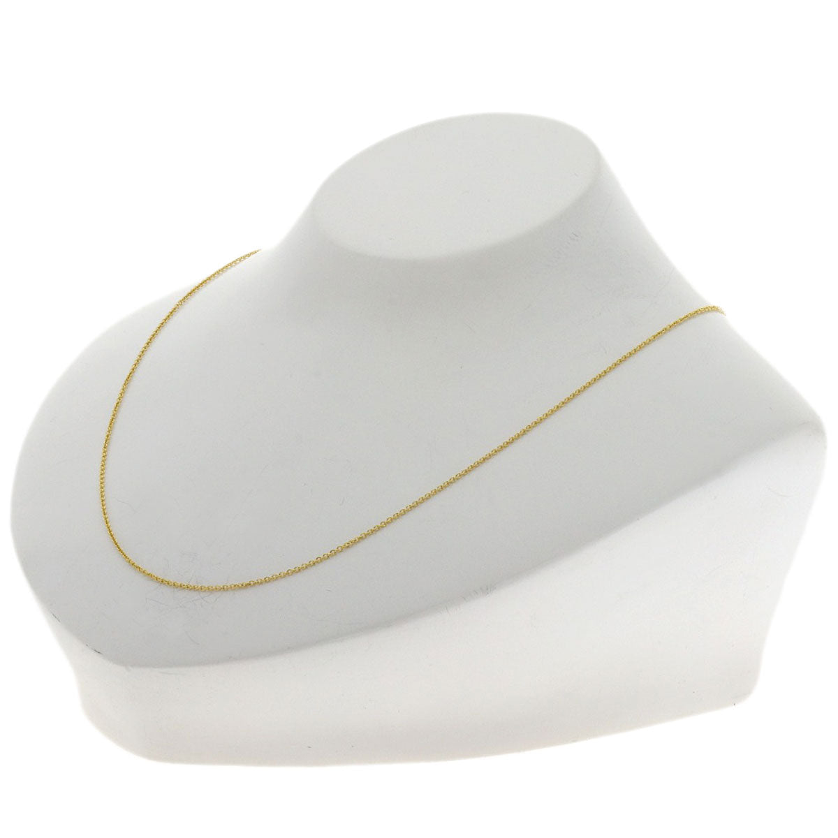 TIFFANY&Co. Chain 17.7" Necklace K18 Yellow Gold Ladies [Used]
