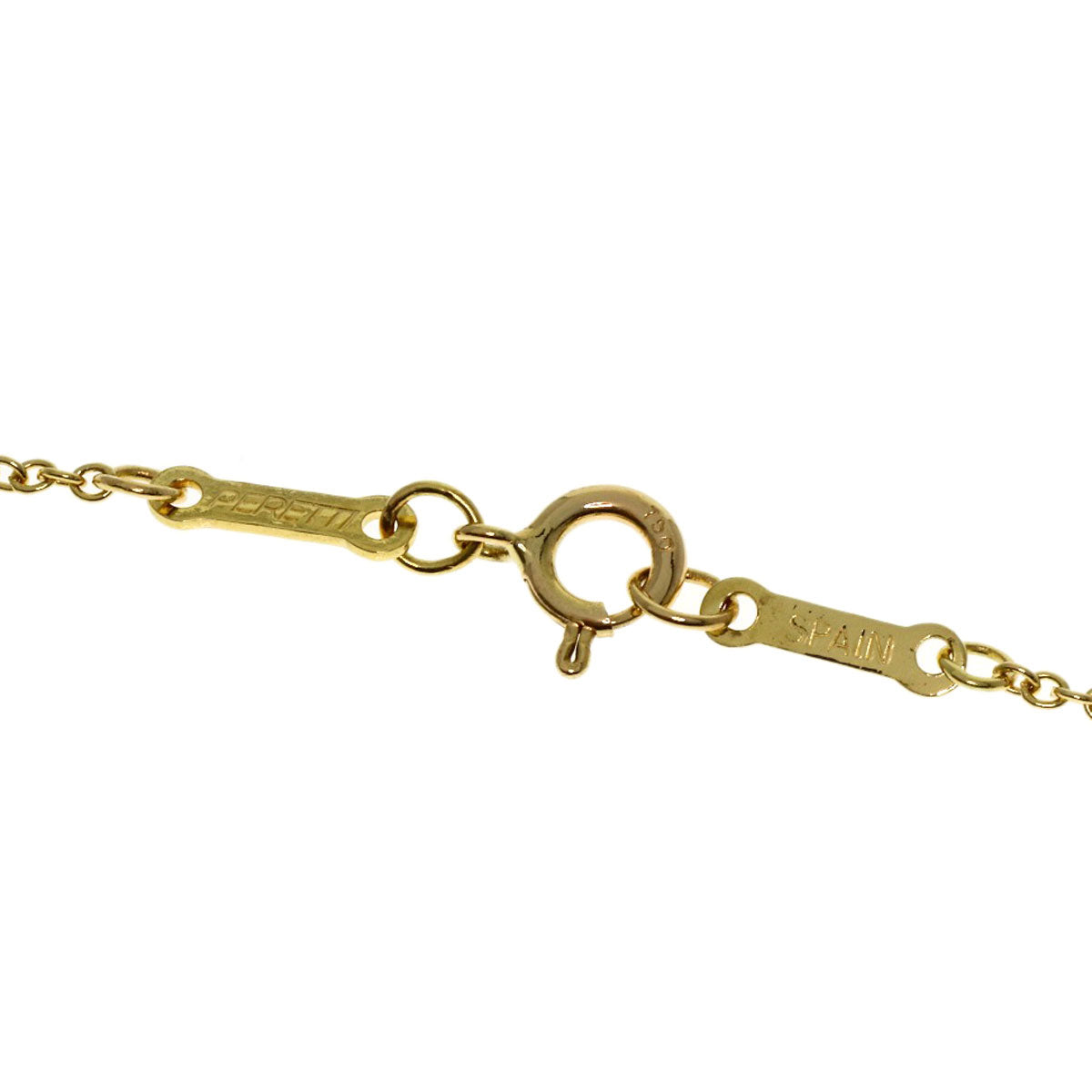 TIFFANY&Co. Chain 15.9" Necklace K18 Yellow Gold Ladies [Used]