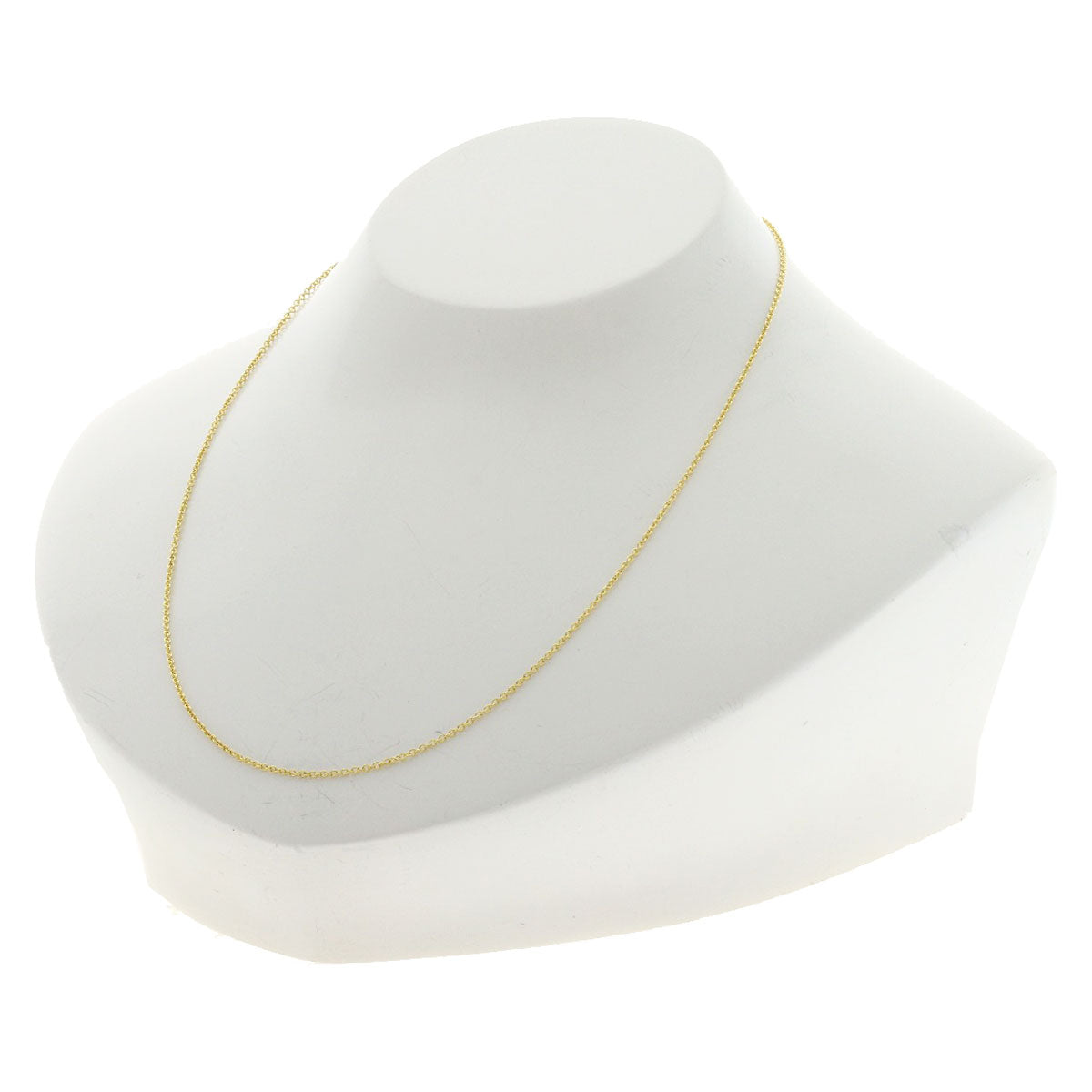 TIFFANY&Co. Chain 15.9" Necklace K18 Yellow Gold Ladies [Used]