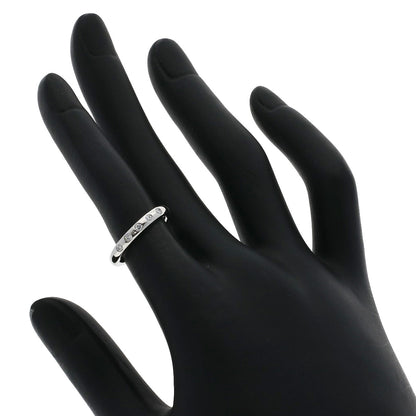 TIFFANY&Co. Stacking Bands 5P Diamond Ring Platinum PT950 Ladies [Used]