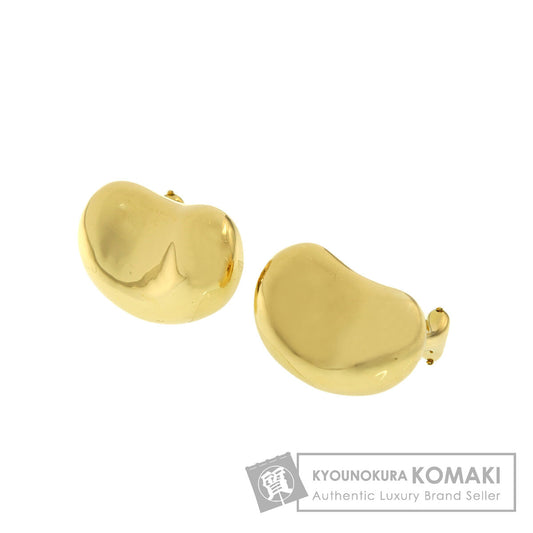 TIFFANY&Co. Bean Earring K18 Yellow Gold Ladies [Used]