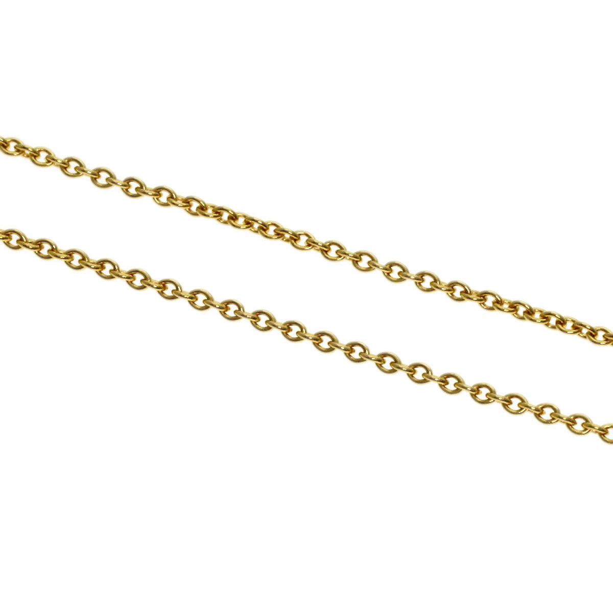 TIFFANY&Co. Chain 15.9" Necklace K18 Yellow Gold Ladies [Used]
