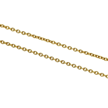TIFFANY&Co. Chain 15.9" Necklace K18 Yellow Gold Ladies [Used]