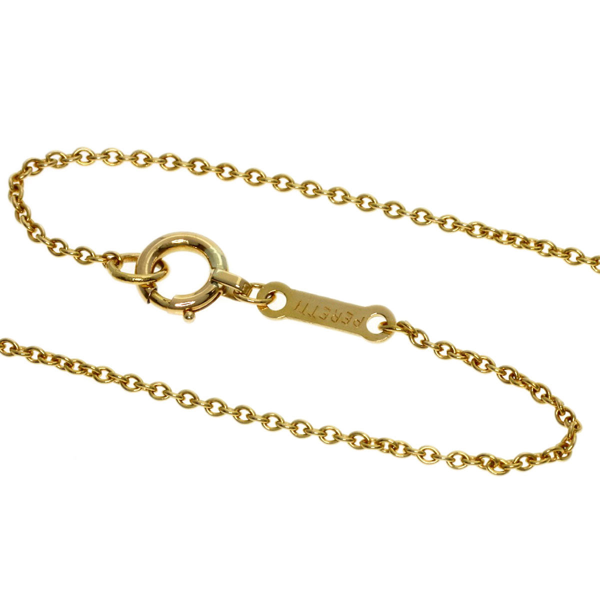 TIFFANY&Co. Chain 15.9" Necklace K18 Yellow Gold Ladies [Used]