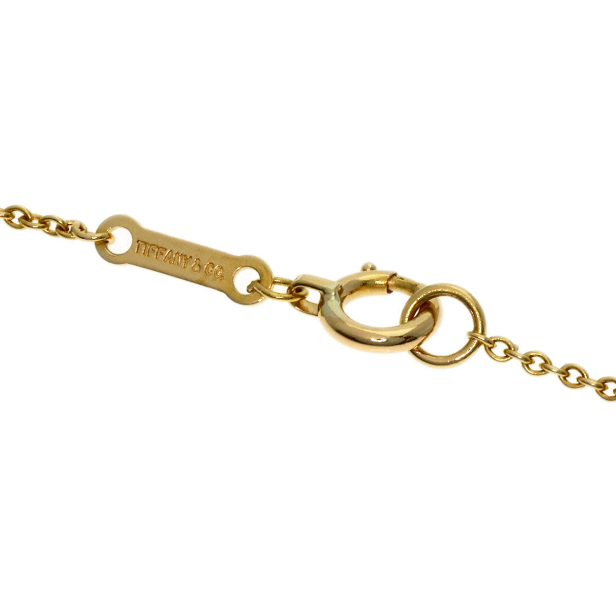 TIFFANY&Co. Chain 15.9" Necklace K18 Yellow Gold Ladies [Used]