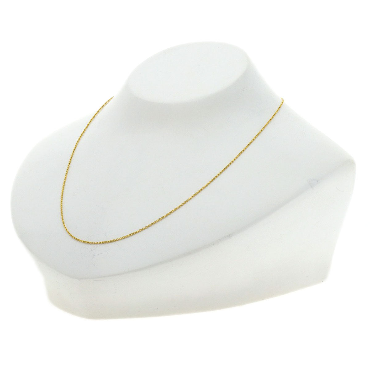 TIFFANY&Co. Chain 15.9" Necklace K18 Yellow Gold Ladies [Used]