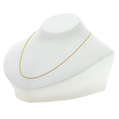 TIFFANY&Co. Chain 15.9" Necklace K18 Yellow Gold Ladies [Used]