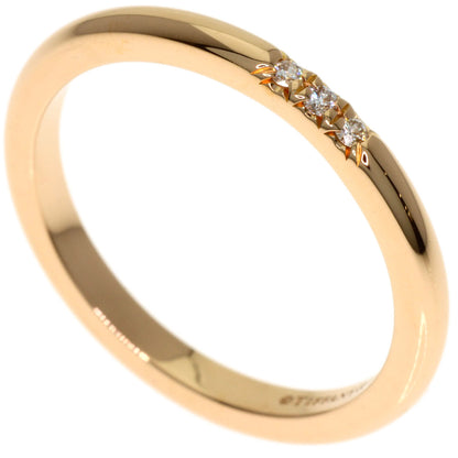 TIFFANY&Co. Forever Diamond Ring K18 Pink Gold Ladies [Used]