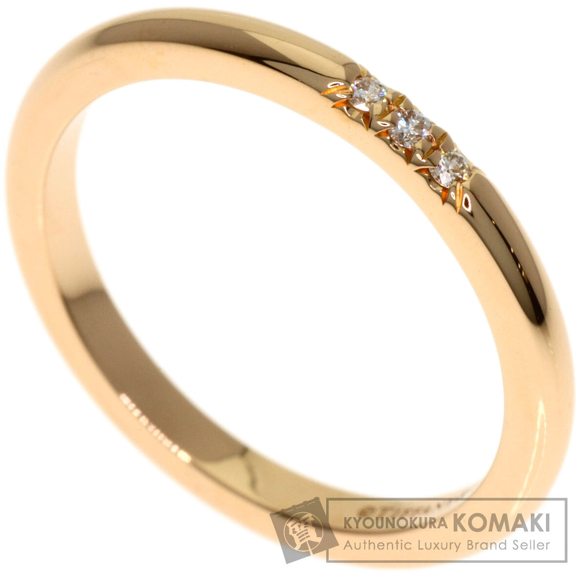 TIFFANY&Co. Forever Diamond Ring K18 Pink Gold Ladies [Used]