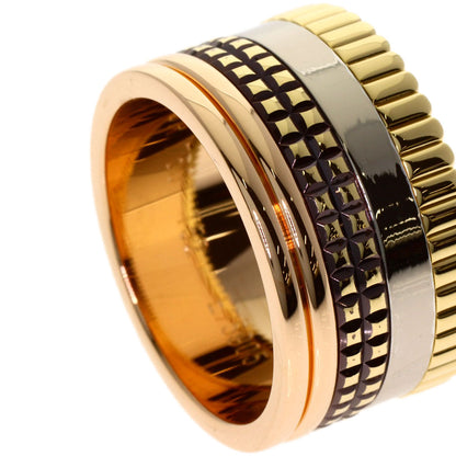 Boucheron Quatre Classic Large #52 Ring K18 Yellow Gold 18K Pink GoldLadies [Used]