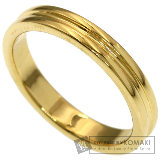 Boucheron Godron Ring K18 Yellow Gold Ladies [Used]