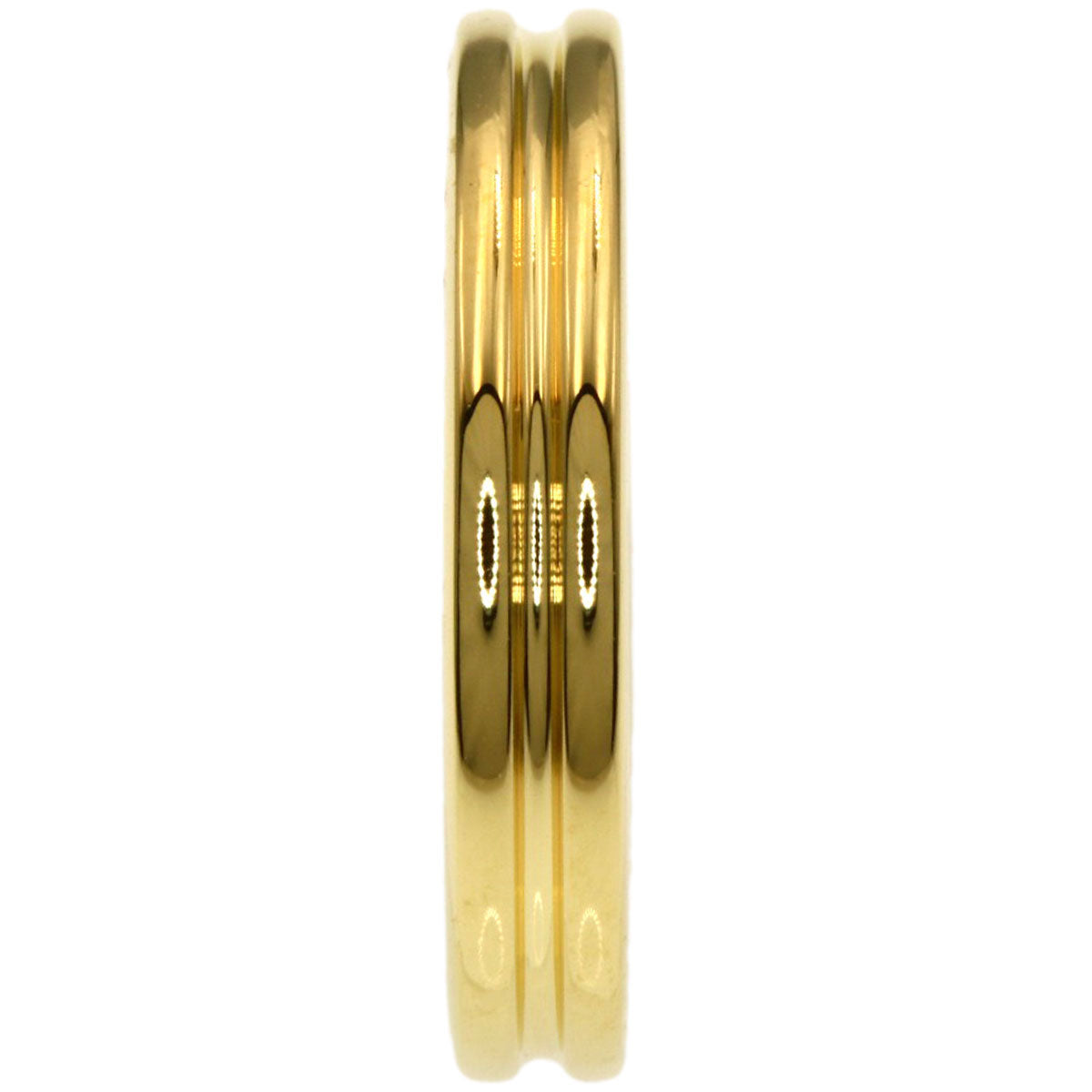 Boucheron Godron Ring K18 Yellow Gold Ladies [Used]