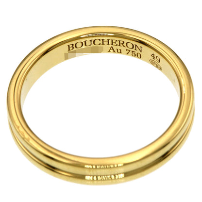 Boucheron Godron Ring K18 Yellow Gold Ladies [Used]