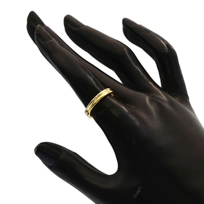 Boucheron Godron Ring K18 Yellow Gold Ladies [Used]
