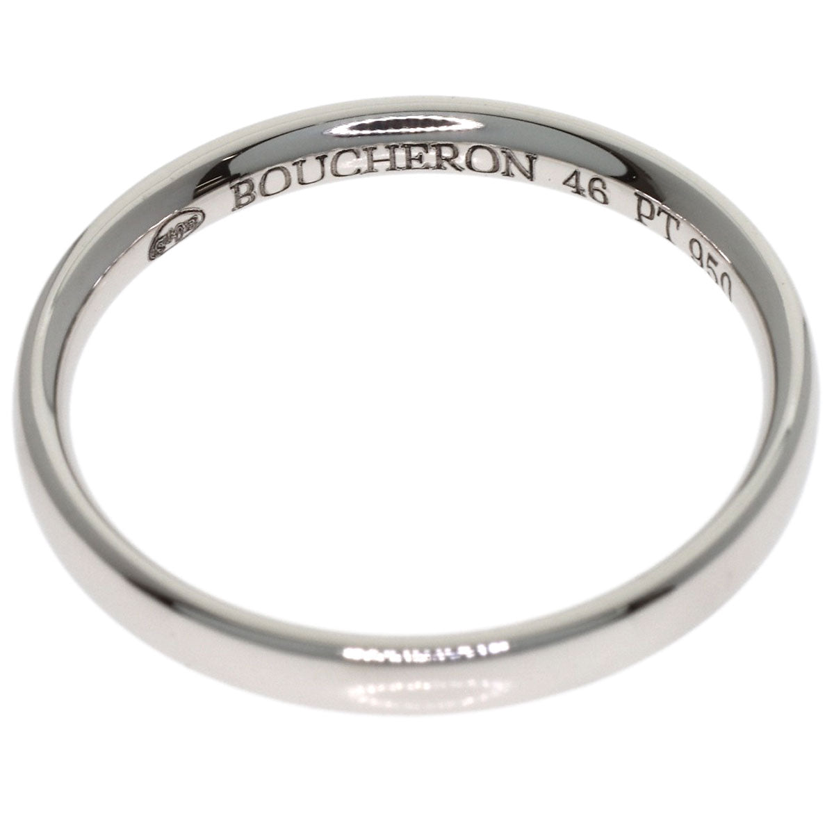 Boucheron Wedding #46 Ring Platinum PT950 Ladies [Used]