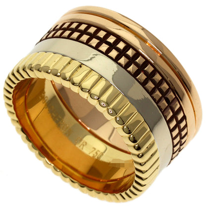 Boucheron Quatre Classic Large #54 Ring K18 Yellow Gold K18 White GoldLadies [Used]