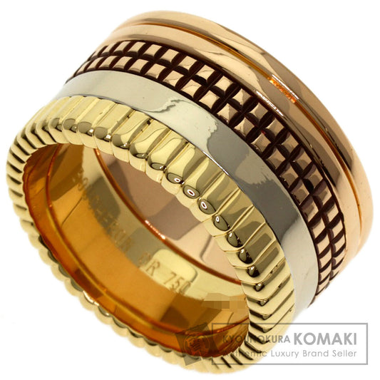 Boucheron Quatre Classic Large #54 Ring K18 Yellow Gold K18 White GoldLadies [Used]