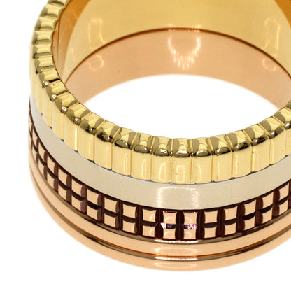 Boucheron Quatre Classic Large #54 Ring K18 Yellow Gold K18 White GoldLadies [Used]