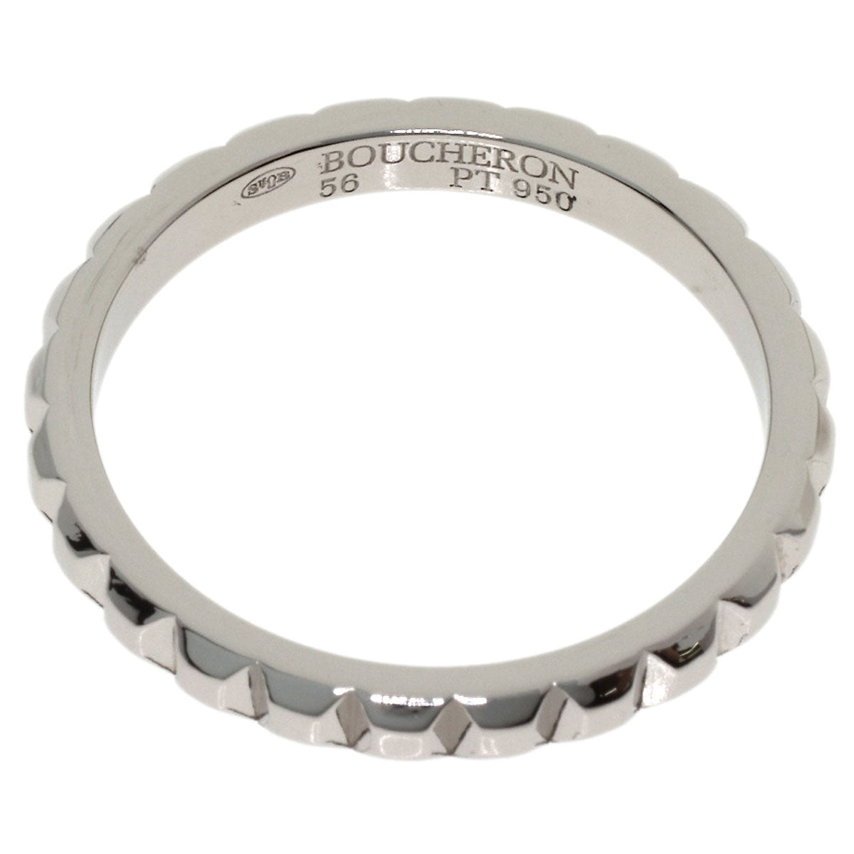 Boucheron Kurd Paris #56 Ring Platinum PT950 Ladies [Used]