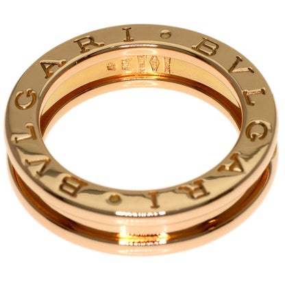BVLGARI B.zero1 1 Band #47 Ring K18 Pink Gold Ladies [Used]