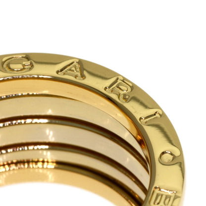 BVLGARI B.zero1 3-band Ginza Limited Edition #51 Ring K18 Yellow Gold K18 White GoldLadies [Used]