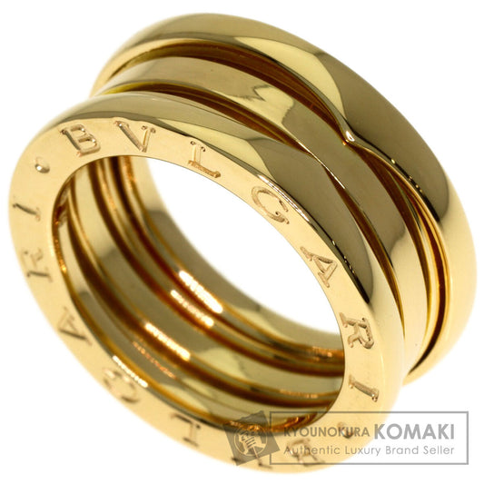 BVLGARI B.zero1 2 Band #51 Ring K18 Yellow Gold Ladies [Used]