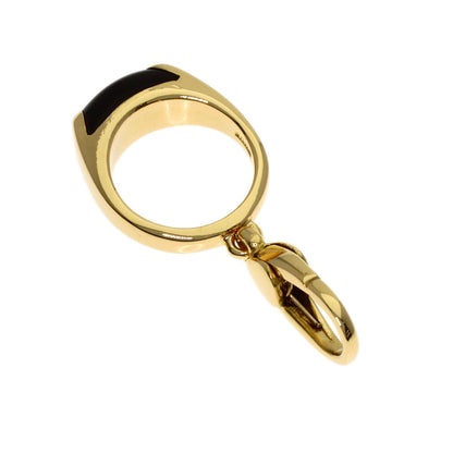 BVLGARI Tronchetto Onyx Pendant top K18 Yellow Gold Ladies [Used]