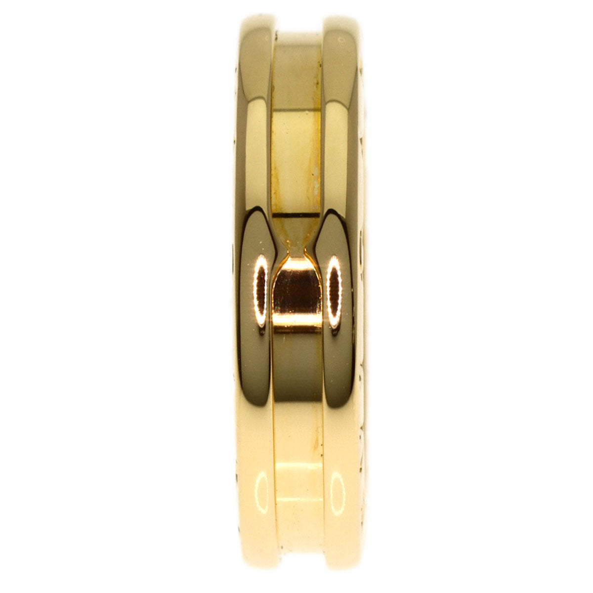 BVLGARI B.zero1 1 band #48 Ring K18 Yellow Gold Ladies [Used]