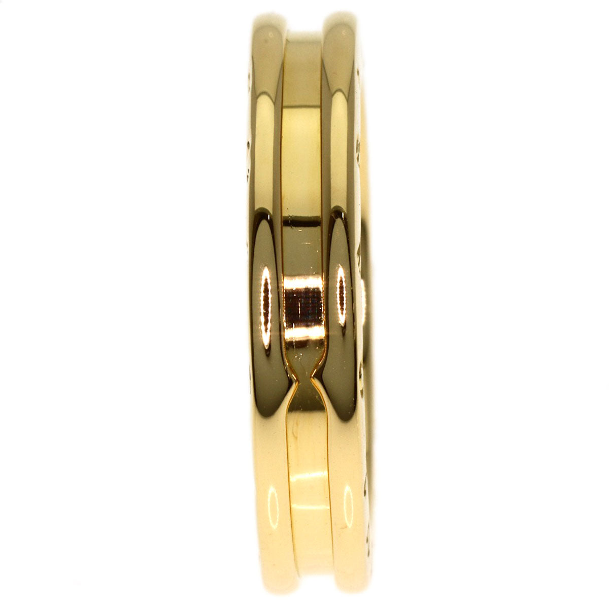 BVLGARI B.zero1 1 band #60 Ring K18 Yellow Gold Ladies [Used]