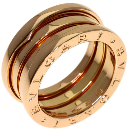 BVLGARI B.zero1 2 band #50 Ring K18 Pink Gold Ladies [Used]