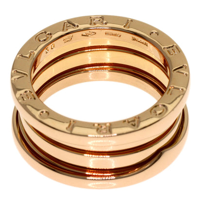 BVLGARI B.zero1 2 band #50 Ring K18 Pink Gold Ladies [Used]