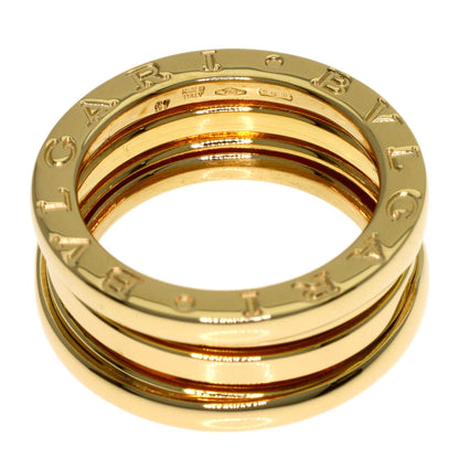 BVLGARI B.zero1 2 Band #51 Ring K18 Yellow Gold Ladies [Used]