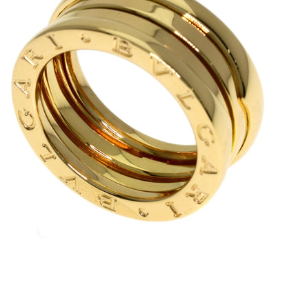 BVLGARI B.zero1 2 Band #51 Ring K18 Yellow Gold Ladies [Used]
