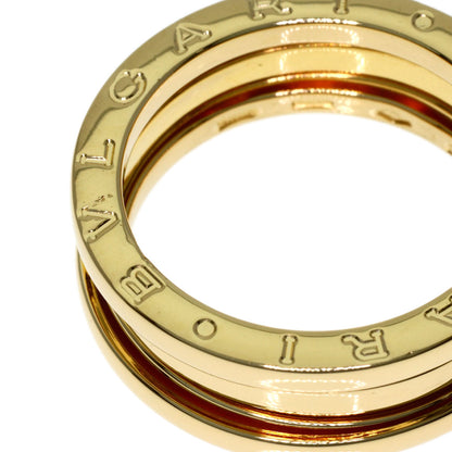 BVLGARI B.zero1 2 bands #56 Ring K18 Yellow Gold Ladies [Used]