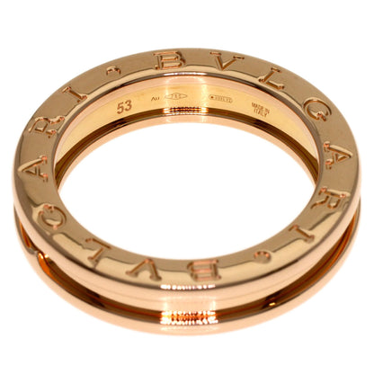 BVLGARI B.zero1 1 band #53 Ring K18 Pink Gold Ladies [Used]